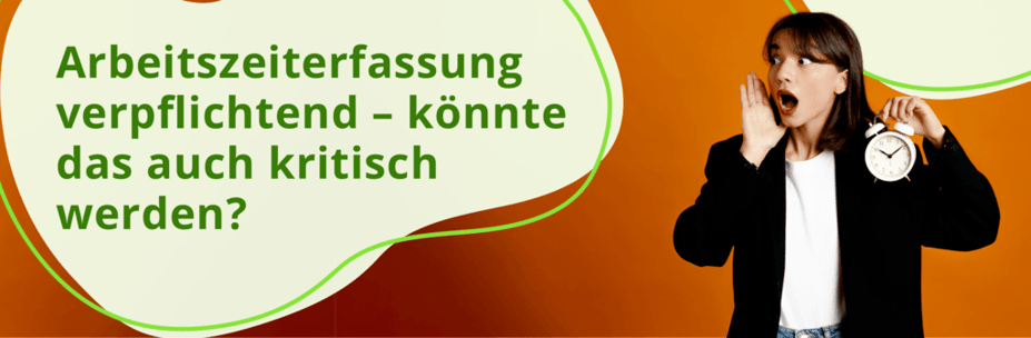 Arbeitszeiterfassung verpflichtend