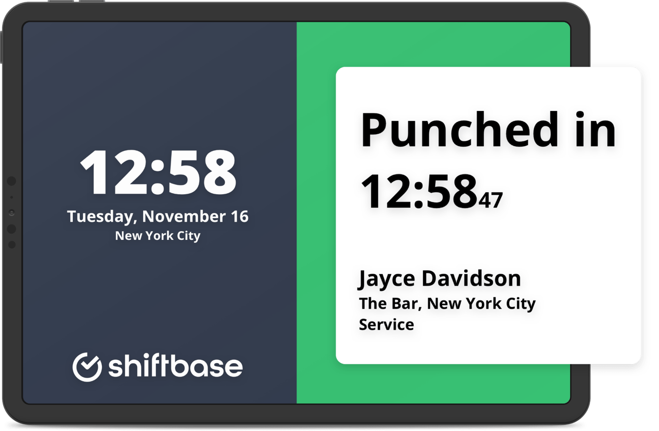 Punch Clock Shiftbase